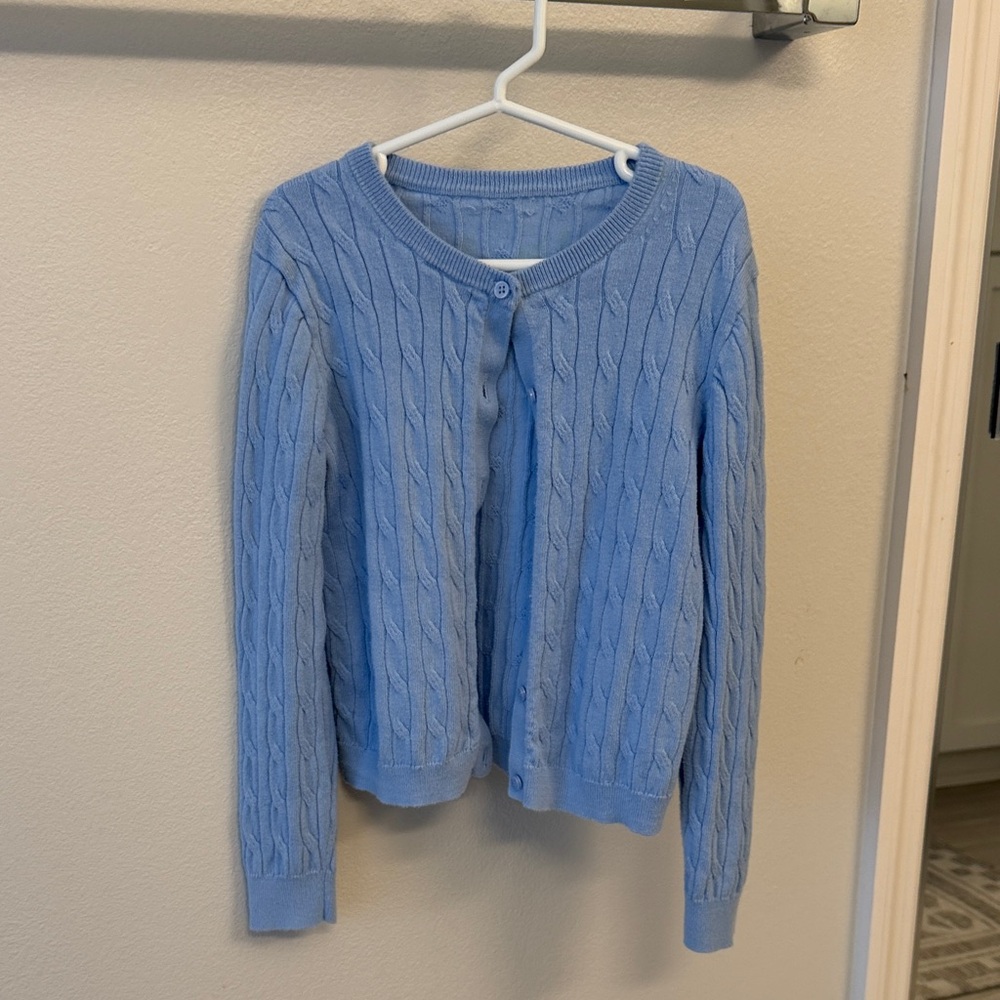 J. Crew Sky Blue Kids Cardigan